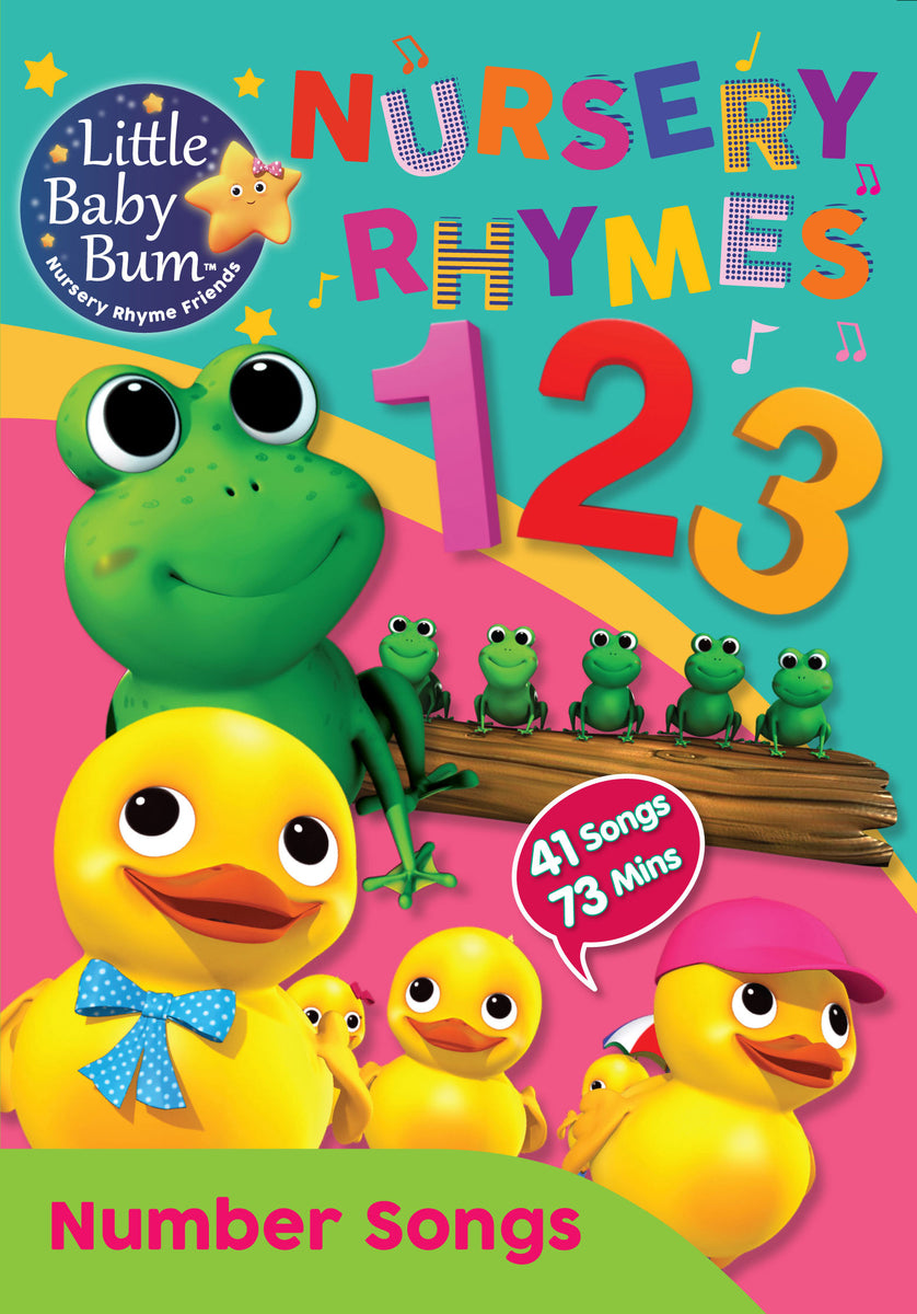 Number Songs Nursery Rhymes – LBB DVDs