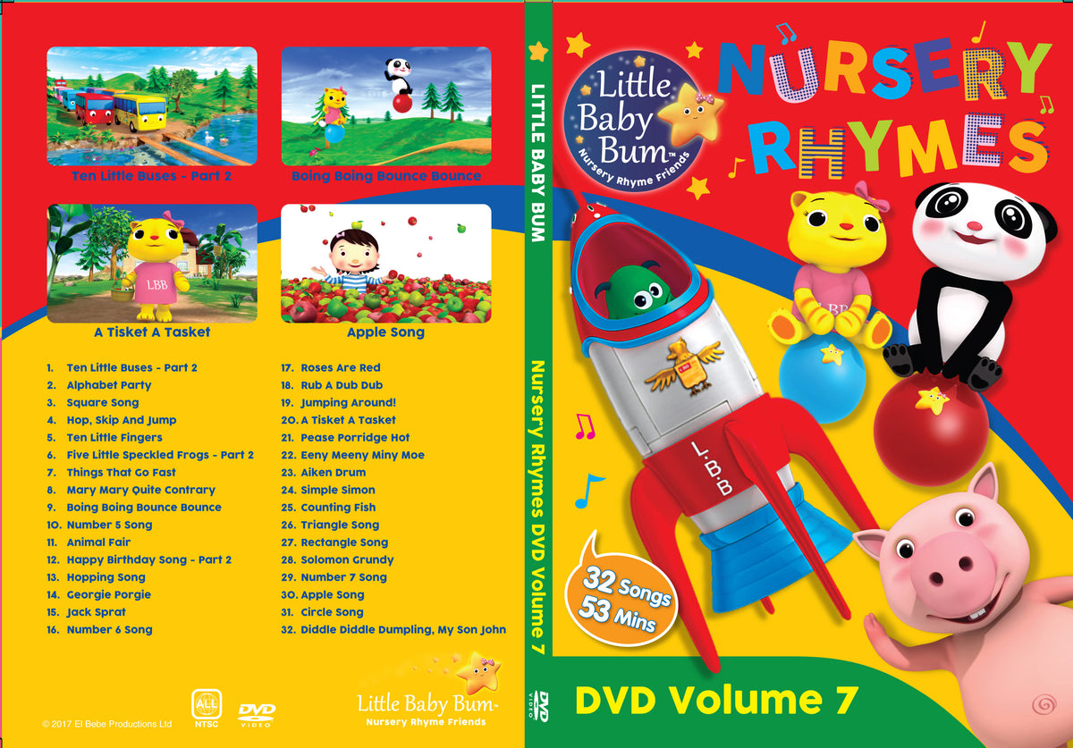 Volume 7 Nursery Rhymes - LBB DVDs