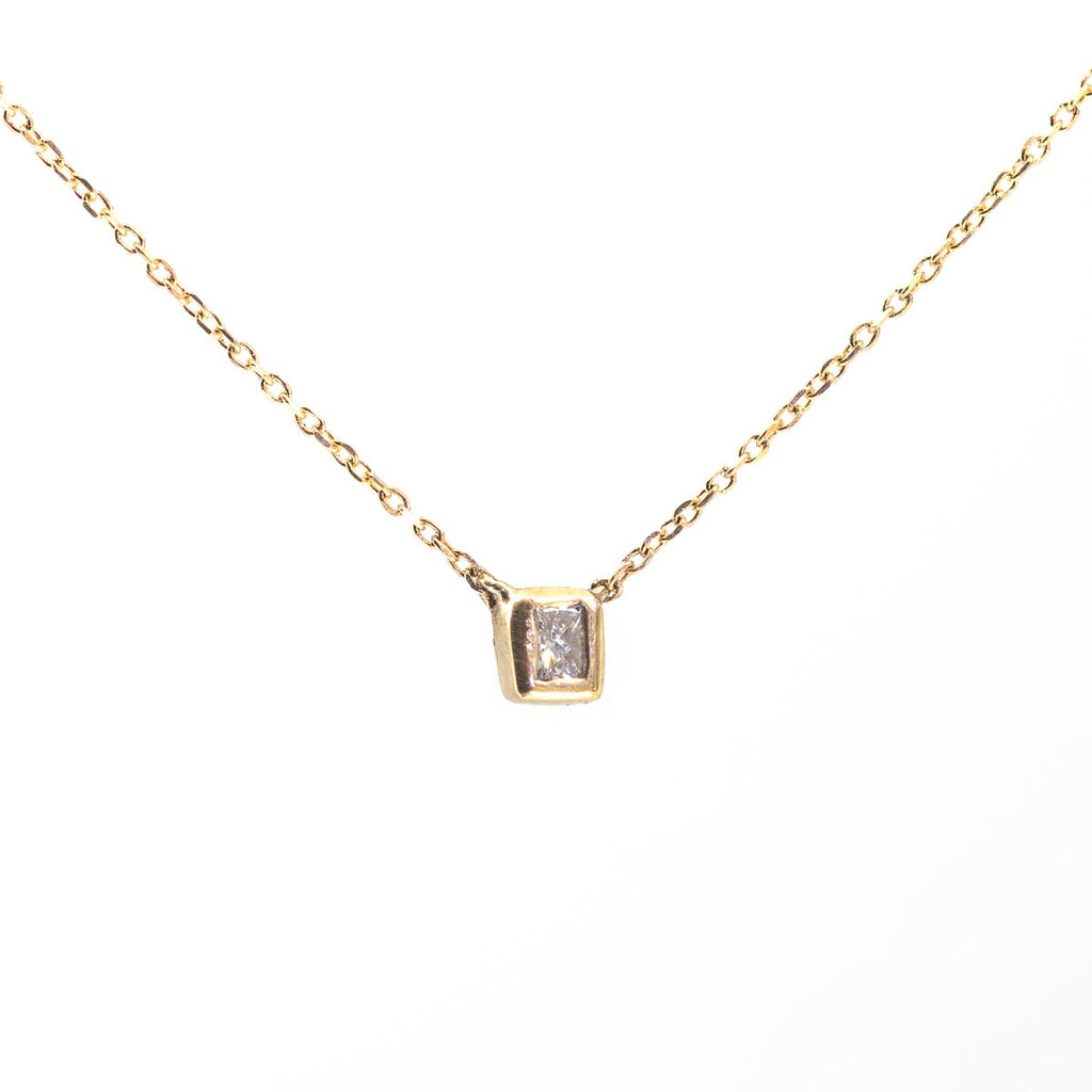 Princess in a Cube Diamond Necklace V3 – Kyoko Honda New York