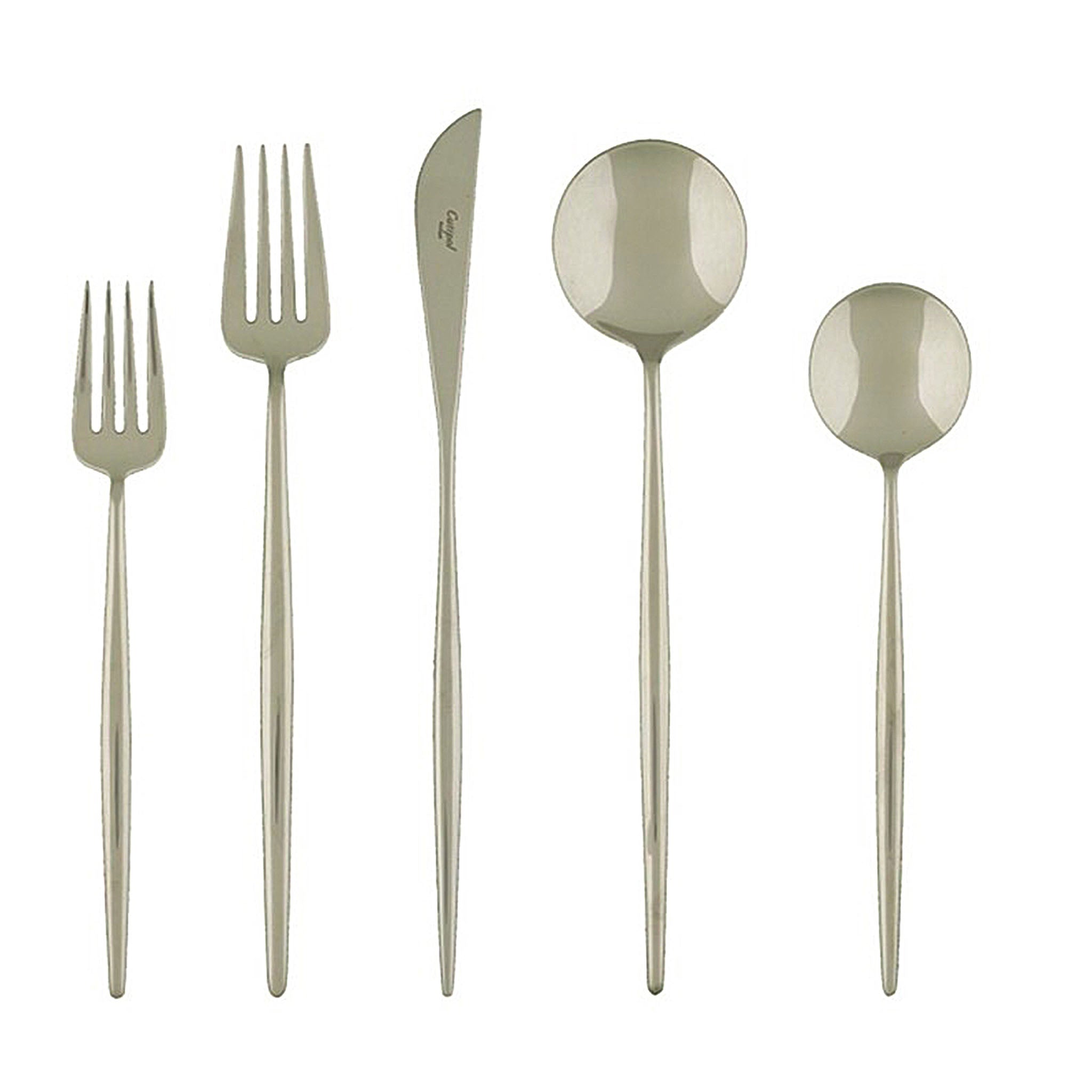 Cutipol Moon Polished five-piece place setting