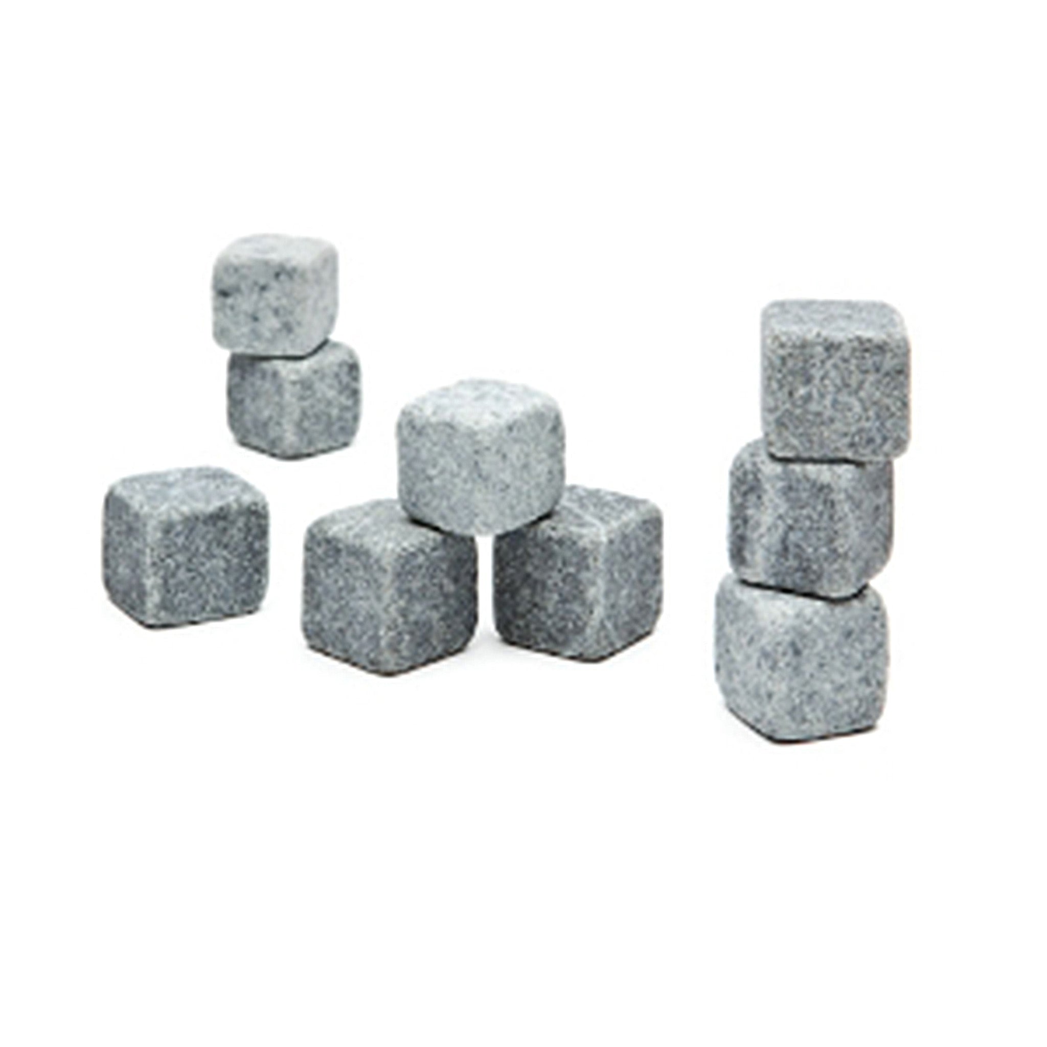 Whisky Stones® Beverage Cubes CLASSIC (Set of 9) 7/8" cubes / Soapstone / USA