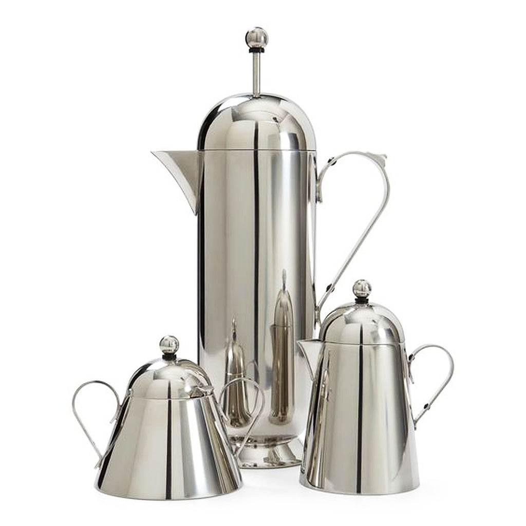 Nick Munro Domus stainless steel large cafetiere, 
