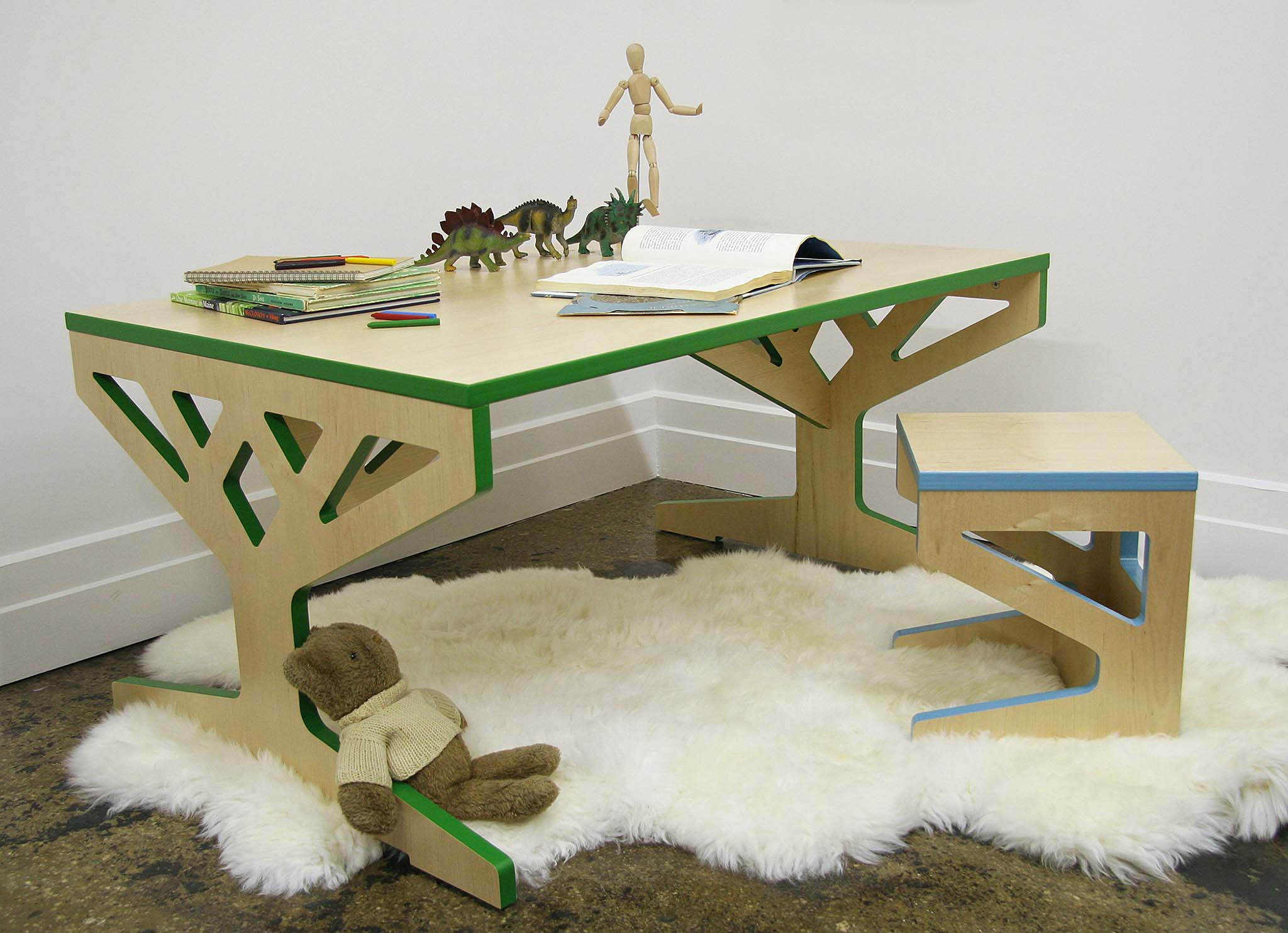 Tree Table Collection by April Hannah. Nature inspired. Eco-friendly.