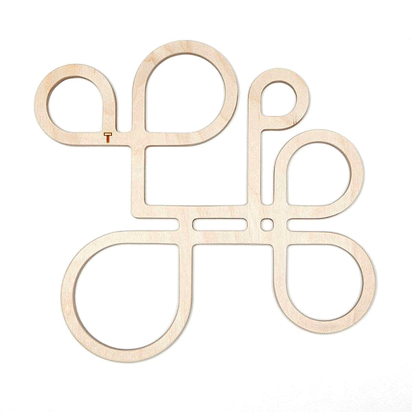 Inside Out “Model A” birch-plywood trivet by TOMA Objects