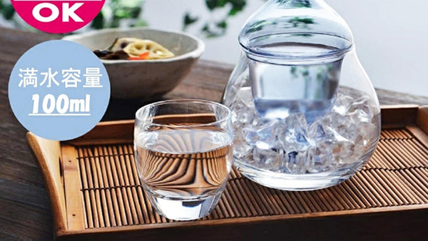 Toyo-Sasaki Glass Sake Cup. SKU 300626/T-16108-JAN. Capacity: 3.3 fl.oz/95mL. UPC 4961373015311