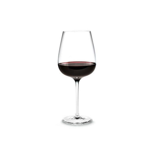 HOLMEGAARD BOUQUET RED WINE GLASS. SKU 4803113. Height: 23 cm. Volume: 62cl. Dishwasher safe up to a maximum of 55°C.