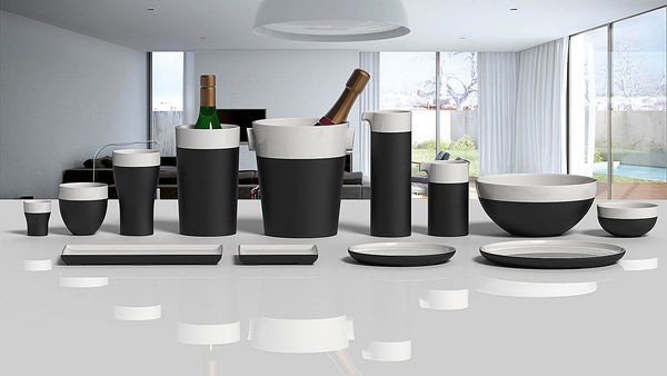 Magisso Cooling Ceramics White Line Collection for Beverages