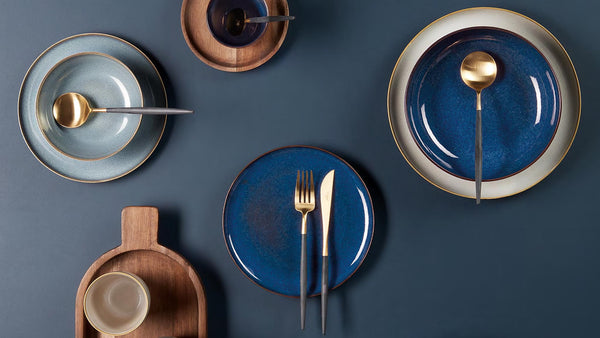 Cutipol Goa Black Matte Gold Cutlery Collection. The perfect symbiosis of West and East in ergonomic and delicate pieces that inspire unique gestures.