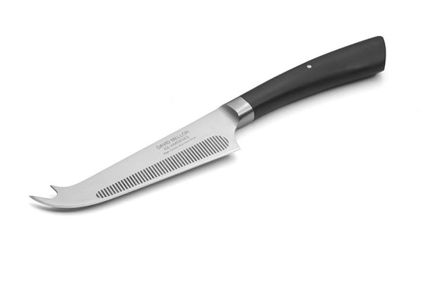 David Mellor black handle cheese knife 13.5cm. PRODUCT CODE 2511185. All knives are supplied in individual David Mellor boxes.