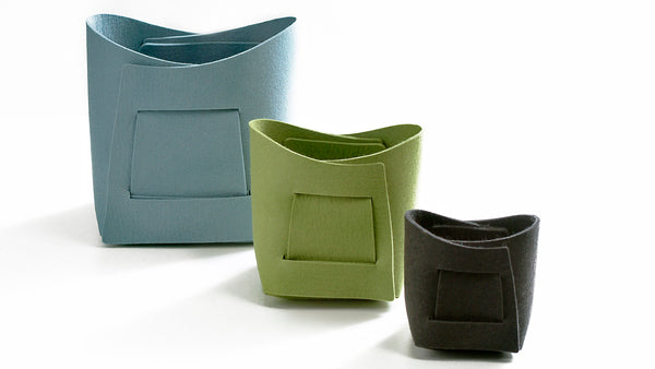 Kori Felt Basket by Kasper Nyman for Verso Design.