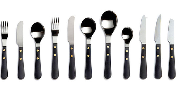 DAVID MELLOR CUTLERY Provençal Black Collection