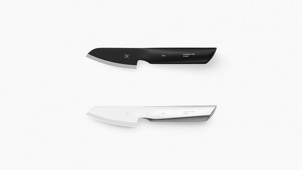 Petty Knife or paring knife comes extremely handy when peeling. Useful not only for fruits and vegetables, but also for cutting condiments. The unique rounded handle is not only beautiful but also designed to give a good grip, keeping a sense of stability despite of its small size. The short blade makes it easy to wash and maintain.