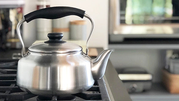 Sori Yanagi is celebrated around the world for his modern, functional kitchenware. This kettle is light yet durable and designed for rapid boiling.