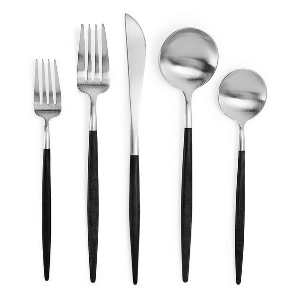 Cutipol Goa Gold Black Matte Brushed Cutlery Collection from Abode NY–  Abode New York