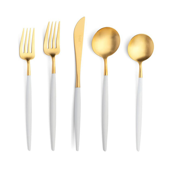 Cutipol Noor Matte Brushed Flatware Collection– Abode New York