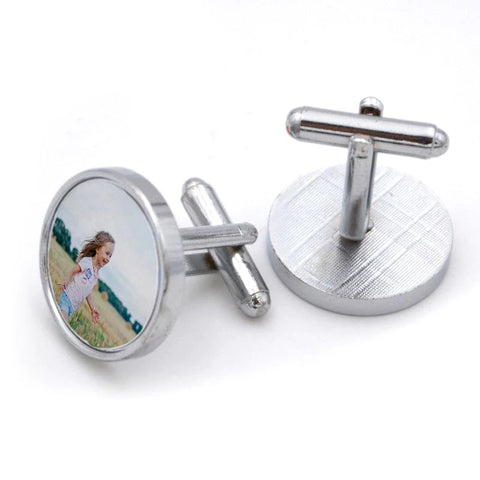 Personalised photo cuff links