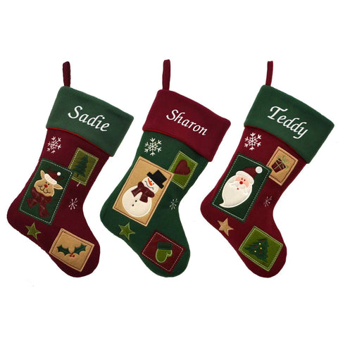 Personalised Christmas stockings