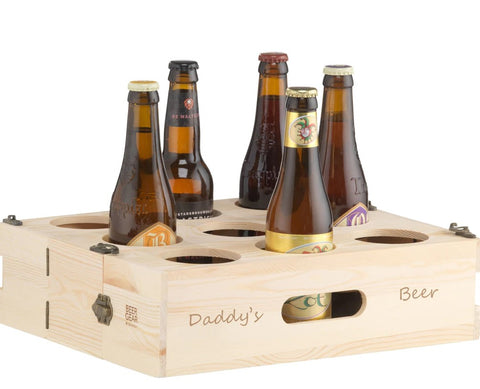 personalised beer carrier