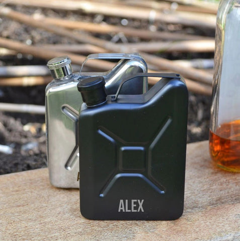 personalised jerry can hip flask