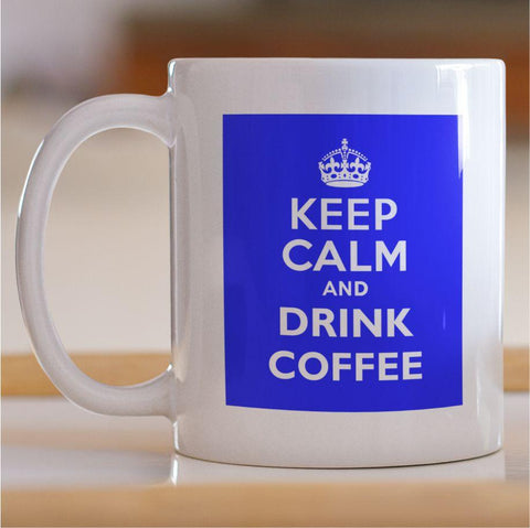 personalised keep calm mug