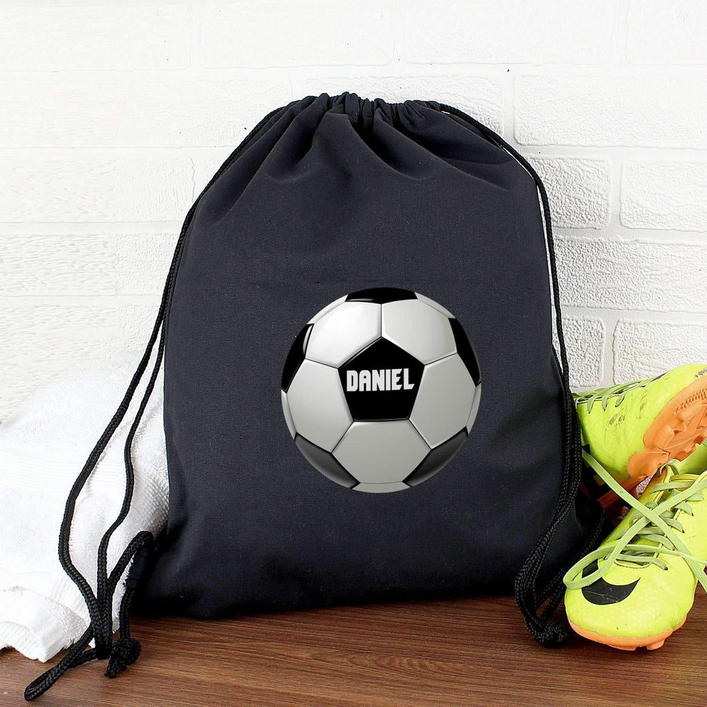 personalised football bag