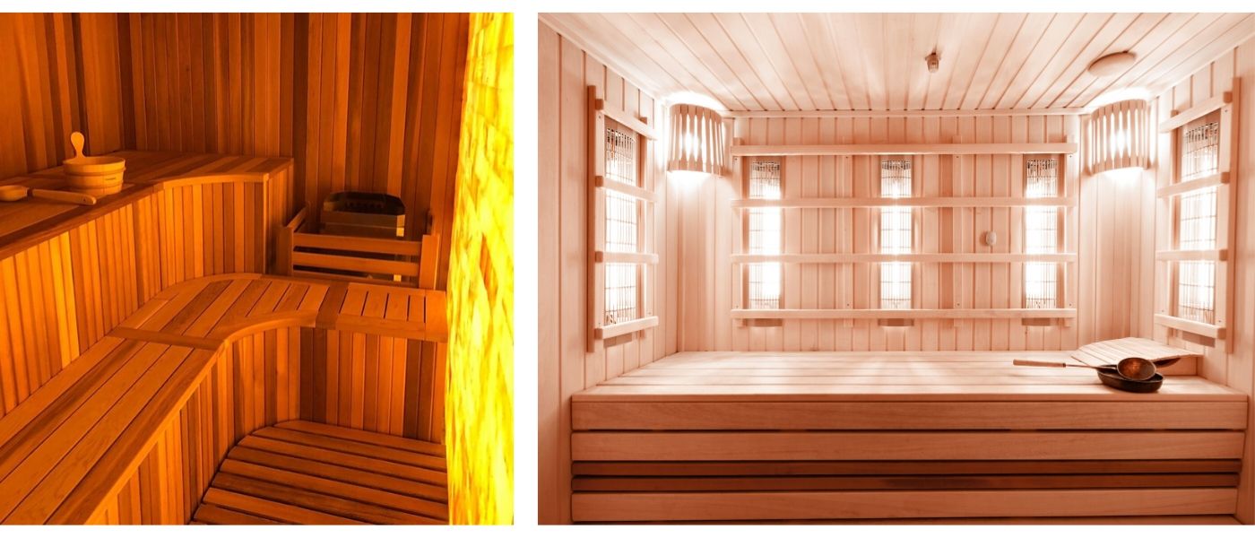 Real estate sauna