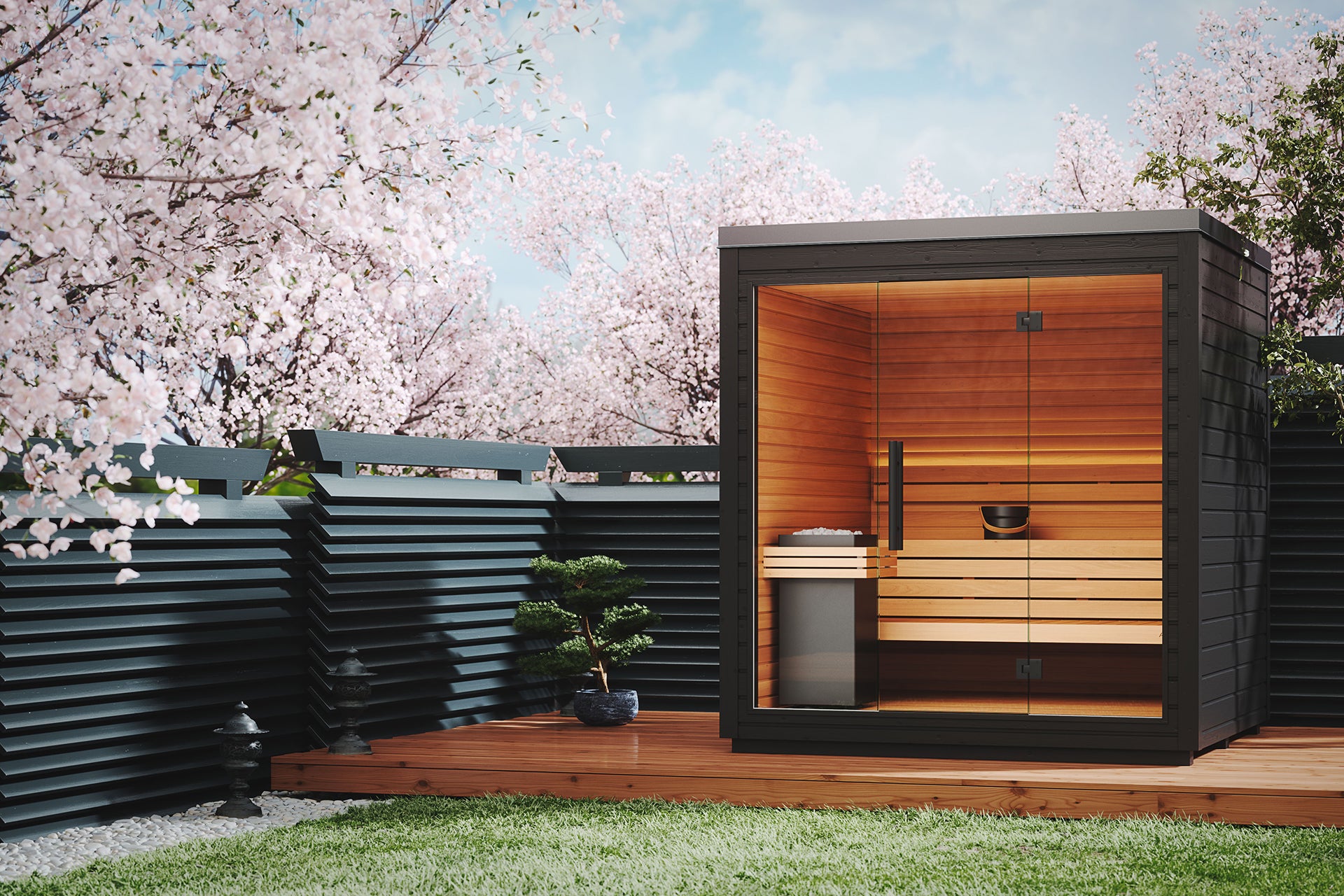 Mira L Auroom Outdoor Sauna