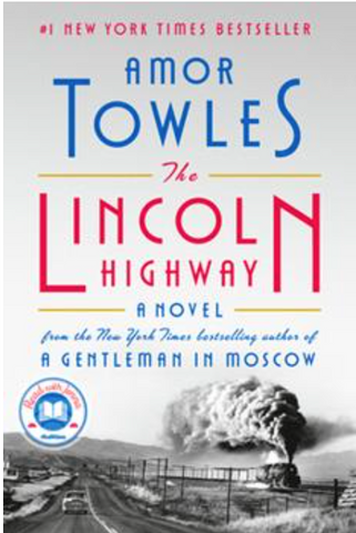 the cover of the book The Lincoln Highway