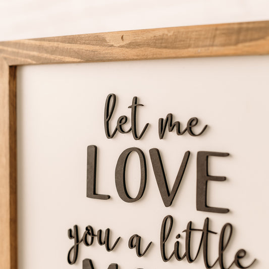 Dream Big Little One, 11x21 inch Wood Sign