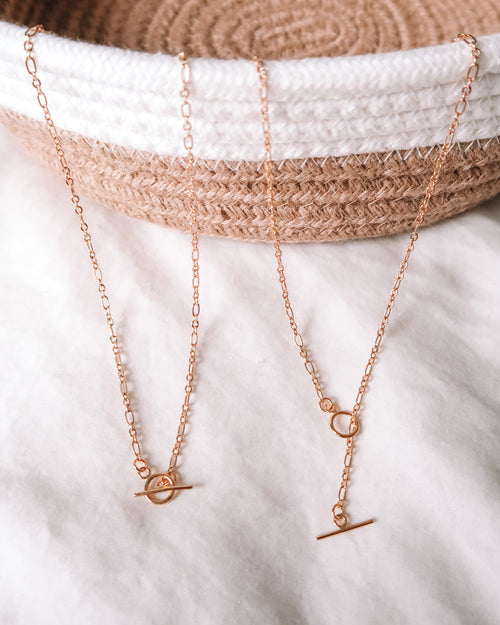 Dainty Carabiner Necklace