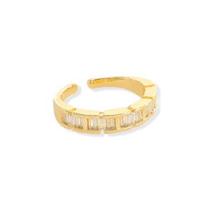 Gold CZ Ring - Fab and Boujee Boutiques