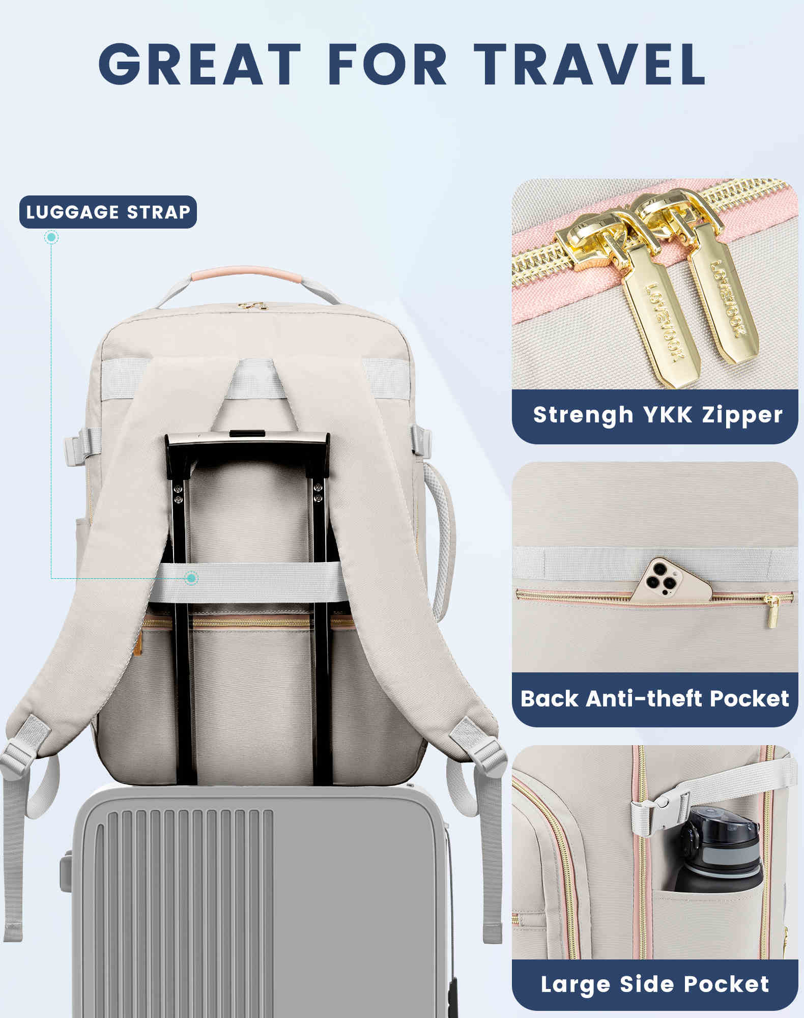 Freyja Backpack | Lovevook - Versatile & Spacious Travel Companion ...