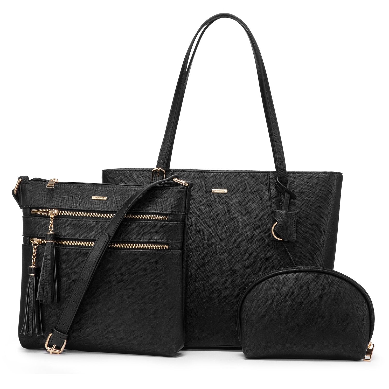 Handbags 3pcs Set For Women Tote Satchel Shoulder Bag | LOVEVOOK – Lovevook