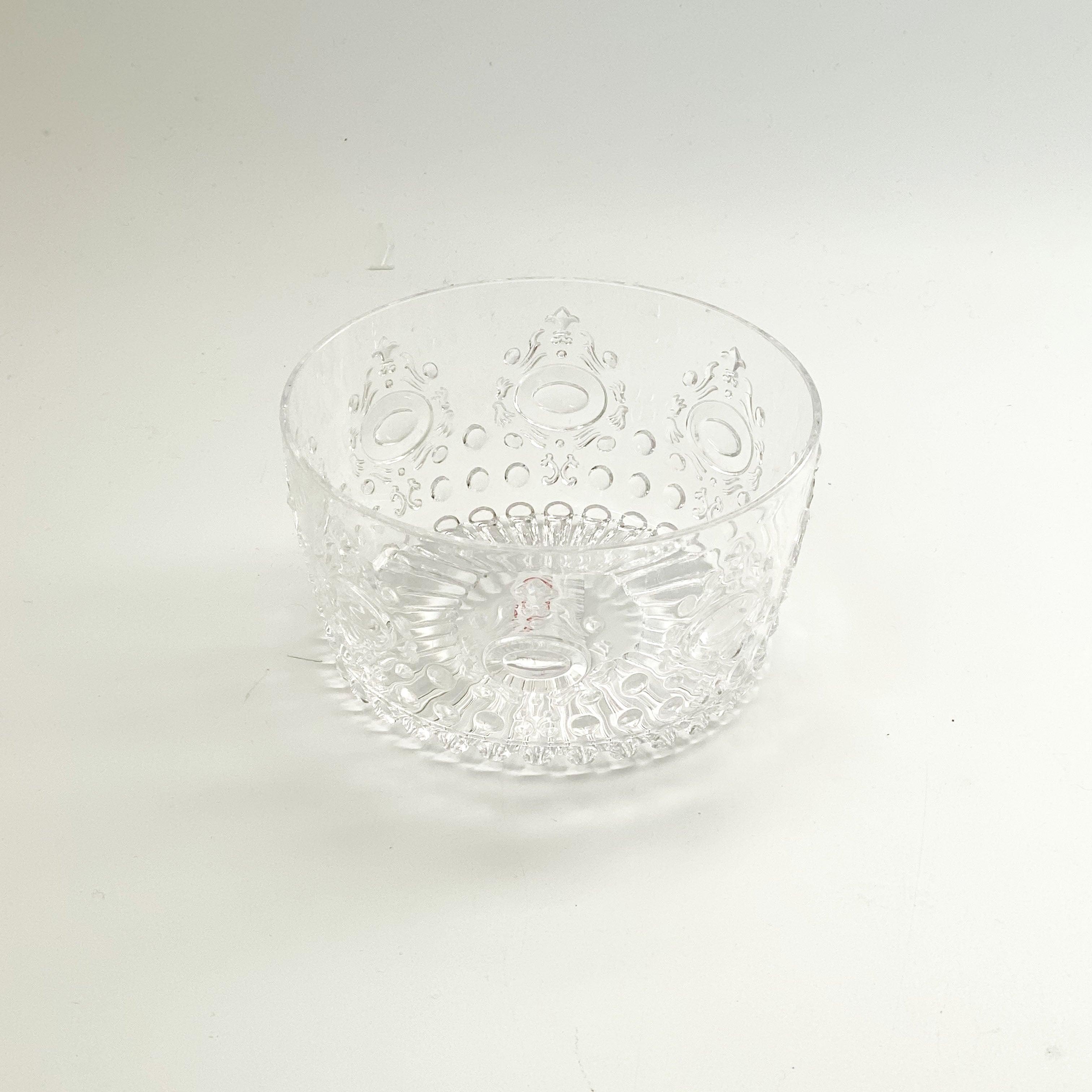 Acrylic Snack Bowl Scollop | Clear