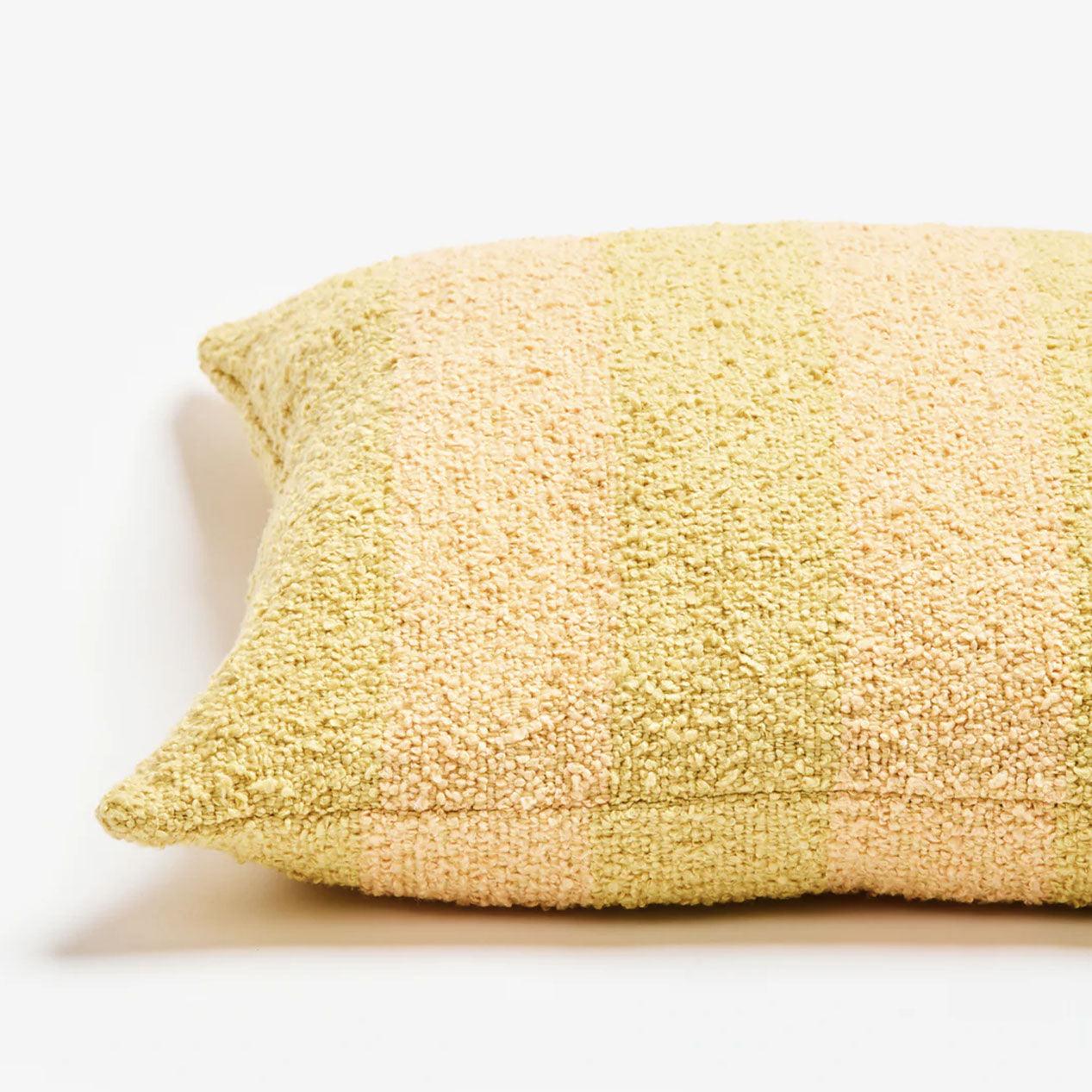 Boucle Stripe Wheat Cushion | 60cm