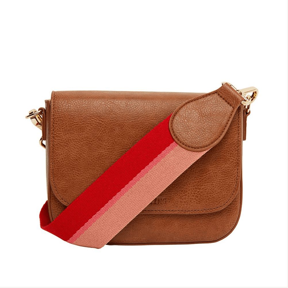 Brooklyn Crossbody | Tan Pebble