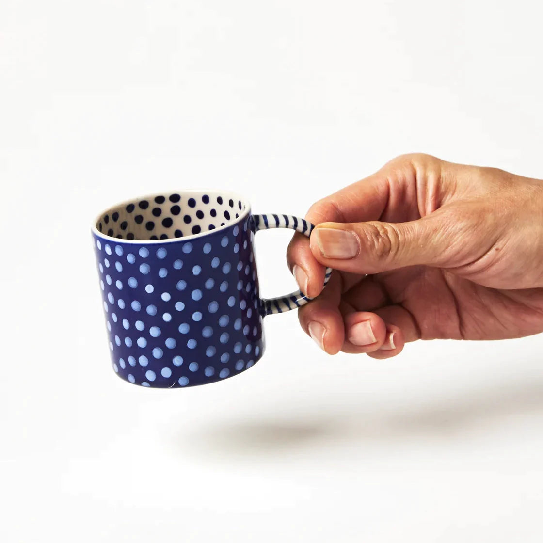 Chino Espresso Cup | Navy Spot