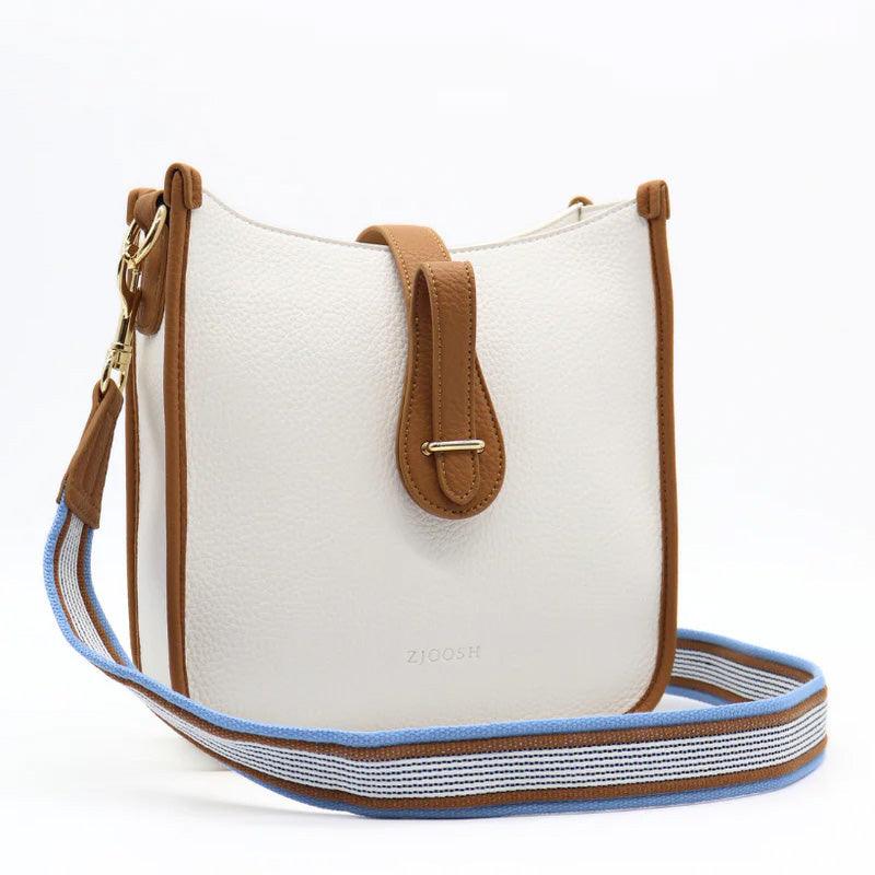 Dominic Max Bag | White Tan