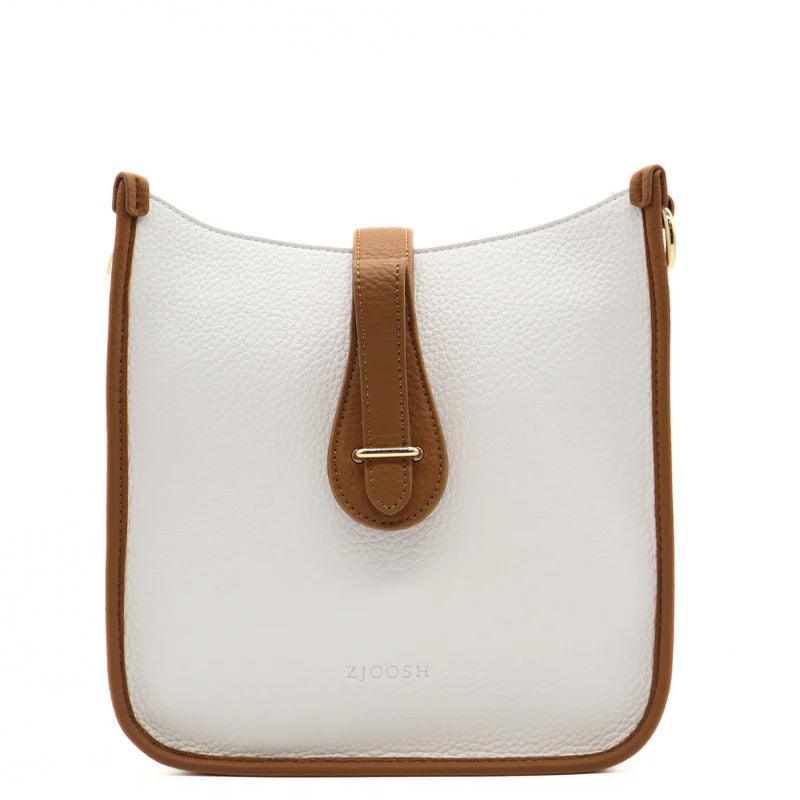 Dominic Max Bag | White Tan