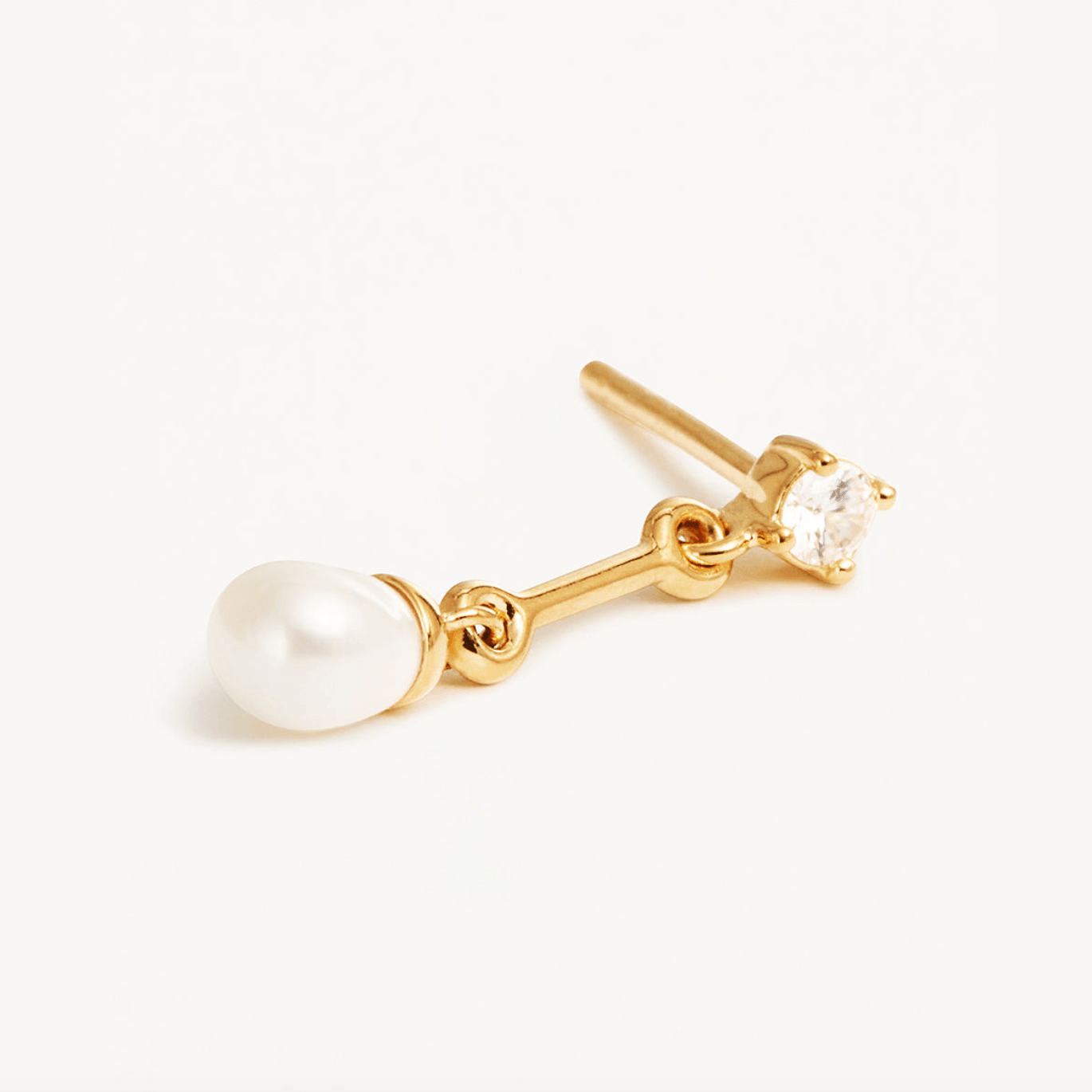 Embrace Stillness Pearl Drop Earrings