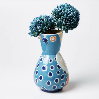 Jones & Co  Beaky Vase | Blue available at Rose St Trading Co