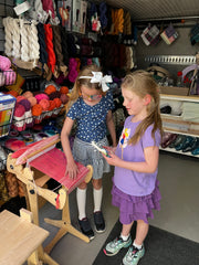 kids shopping at Spun mobile store Palisade Colorado