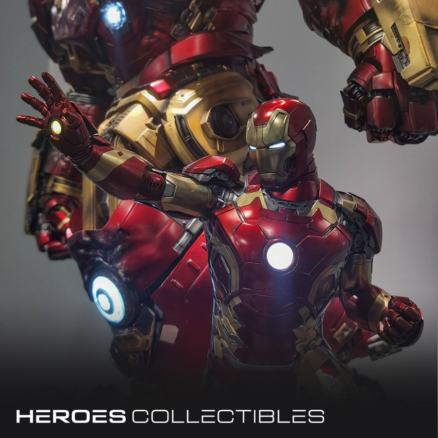 Queen Studios Iron Man Mark 43 1 4 Scale Statue Heroes Collectibles