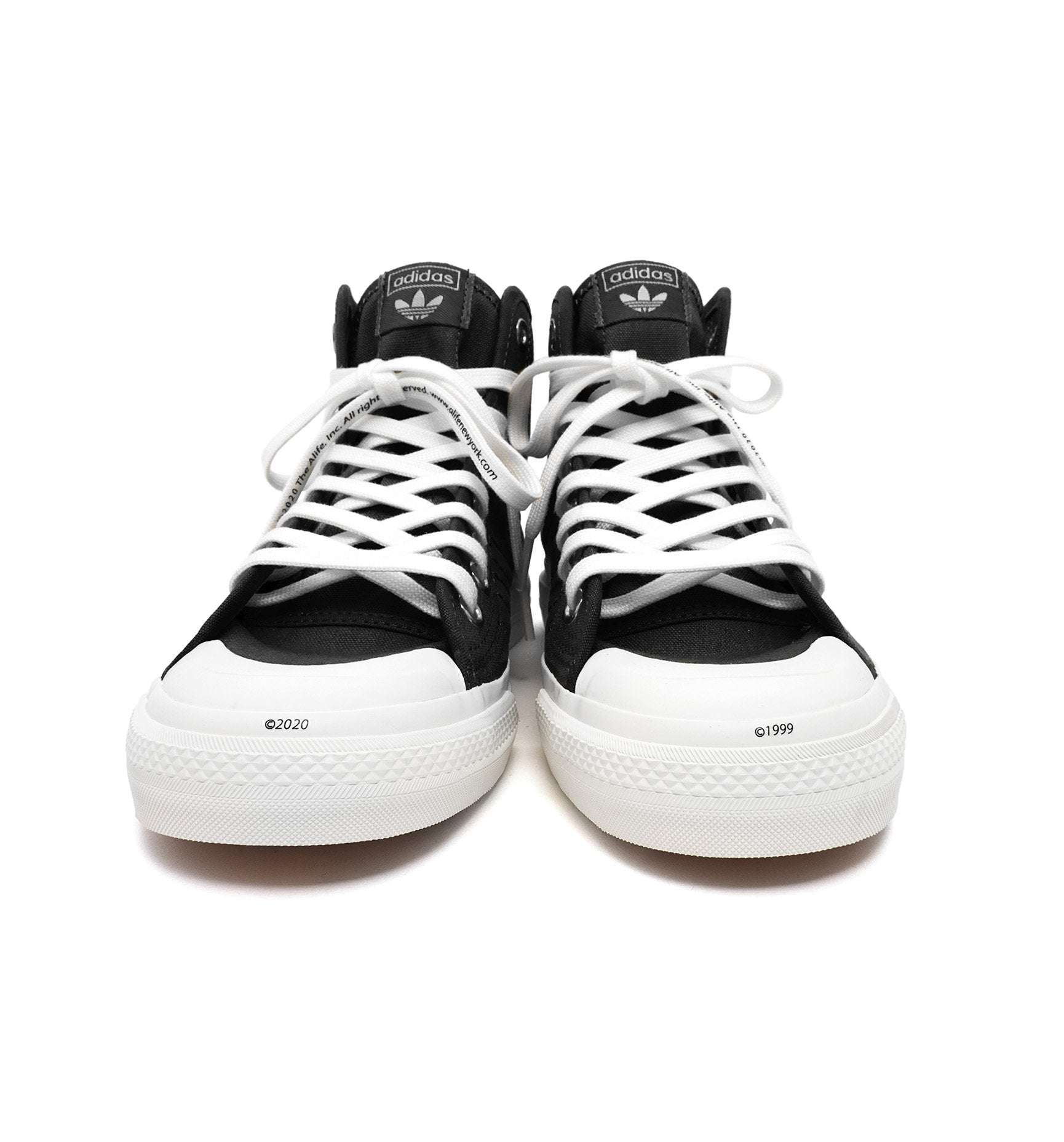 adidas nizza black white