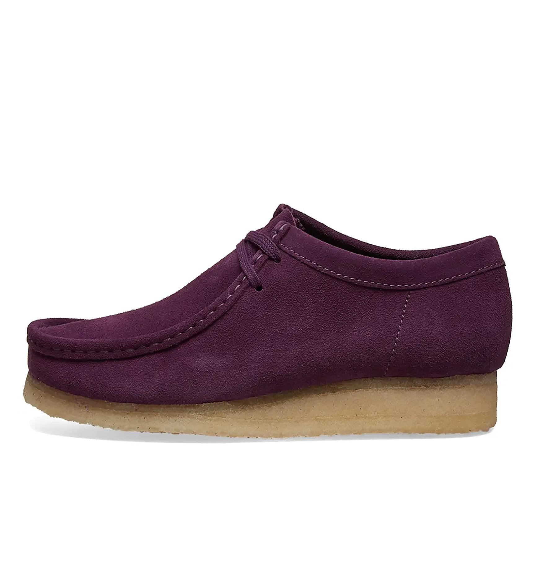 wallabee shoes purple