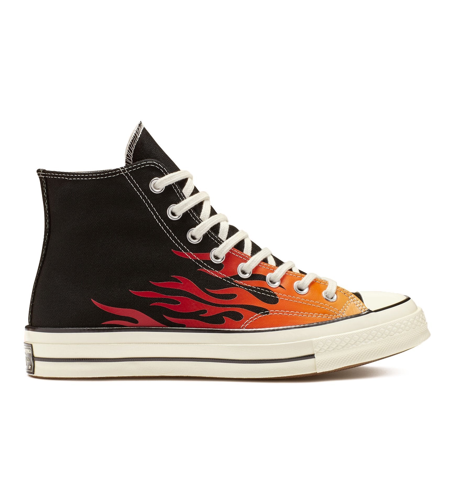 converse chuck flame