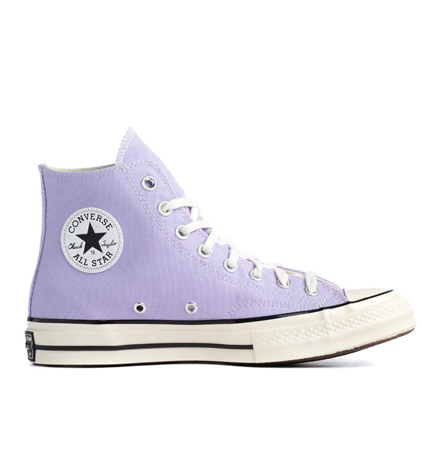 purple hi top converse