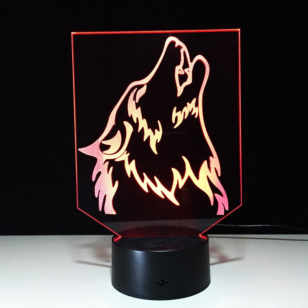 wolf 3d lamp