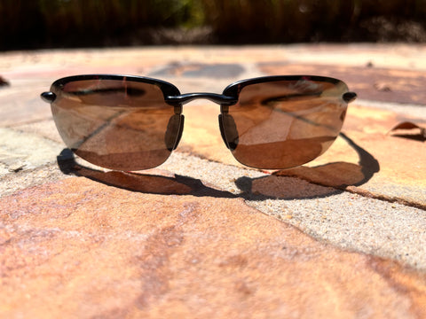 Picture of a pair of polarized sunglasses