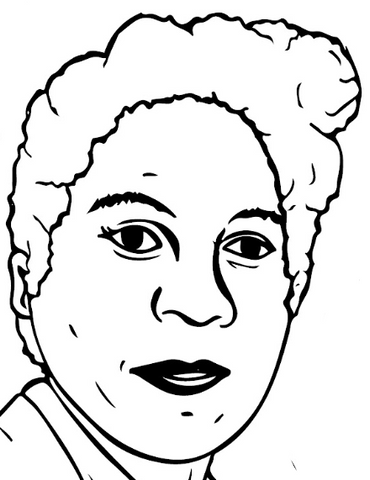 Drawing of Dr. Marie Clark Taylor